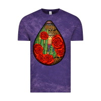 Cloud Purple mexican teardrop Vintage Tee - BundleAndBundleShop