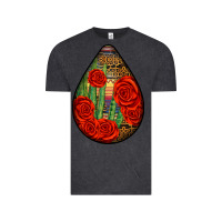 Vintage Black mexican teardrop Vintage Tee - BundleAndBundleShop