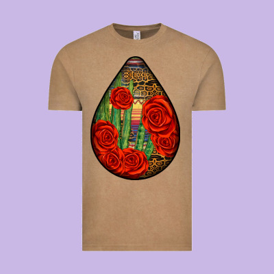Mexican Teardrop Vintage Tee Designed By Bundleandbundleshop