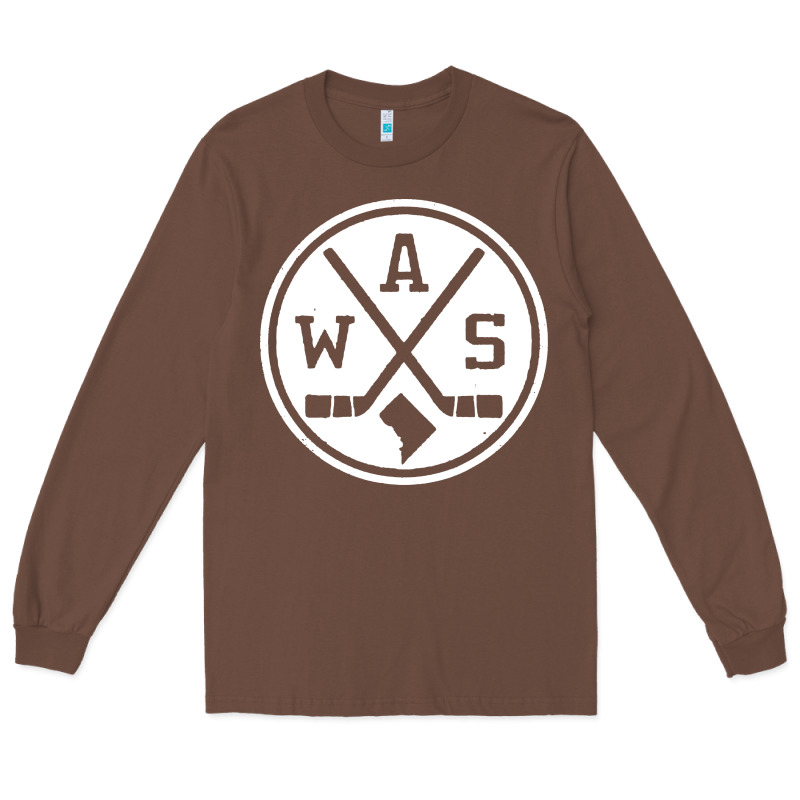 Retro Washington Dc Hockey Long Sleeve Tee by artisFamous | Teevron