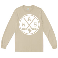 Mushroom retro washington dc hockey Long Sleeve Tee - artisFamous