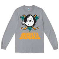 Heather Grey sport mighty ducks gift for fans Long Sleeve Tee - artisFamous