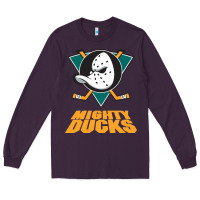 Plum sport mighty ducks gift for fans Long Sleeve Tee - artisFamous