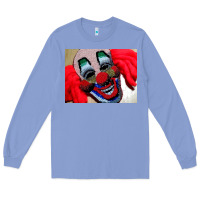 Colony Blue embroidered clown Long Sleeve Tee - artisFamous