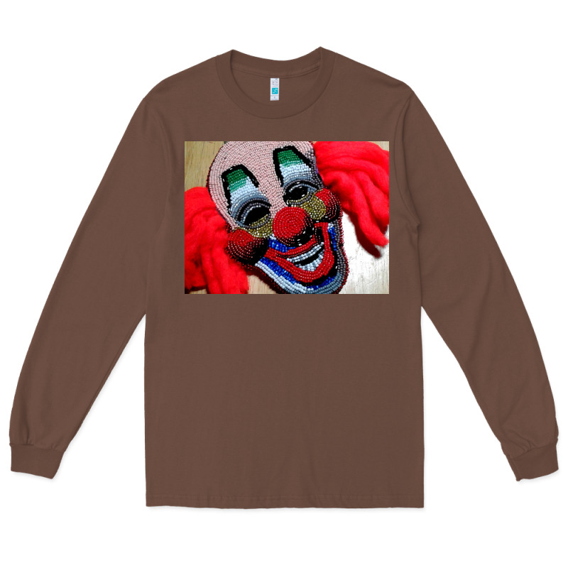 Embroidered Clown Long Sleeve Tee by artisFamous | Teevron