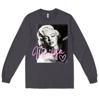 Smoke monroe black and white pink handwriting t shirt Long Sleeve Tee - artisFamous