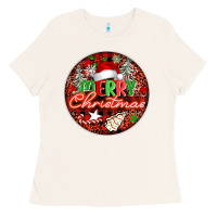 Bone Merry christmas Ladies Tee - FaDigitalArtStudio