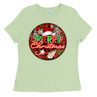 Matcha Merry christmas Ladies Tee - FaDigitalArtStudio