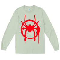 Matcha spiderverse miles symbol tag t shirt Long Sleeve Tee - artisFamous