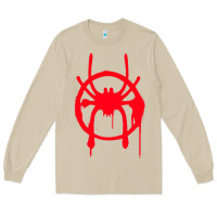 Mushroom spiderverse miles symbol tag t shirt Long Sleeve Tee - artisFamous