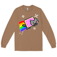 Toasted Coconut nyan cat t shirt Long Sleeve Tee - artisFamous