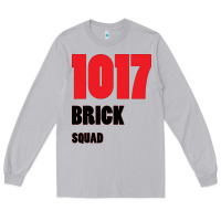 Moon Dust 1017 Brick Squad Black Red Long Sleeve Tee - artisFamous