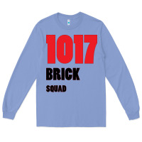 Colony Blue 1017 Brick Squad Black Red Long Sleeve Tee - artisFamous