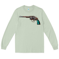 Matcha Revolver Handgun Long Sleeve Tee - artisFamous