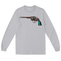 Moon Dust Revolver Handgun Long Sleeve Tee - artisFamous
