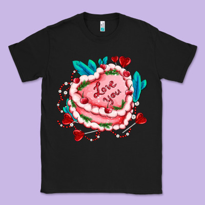 Valentines Day Cakes Olivia Creates Design Classic Tee Designed By Oliviacreatesart