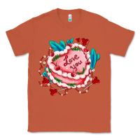 Copper valentines day cakes olivia creates design Classic Tee - OliviaCreatesArt