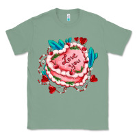 Sage valentines day cakes olivia creates design Classic Tee - OliviaCreatesArt