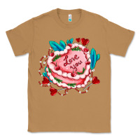 Toasted Coconut valentines day cakes olivia creates design Classic Tee - OliviaCreatesArt