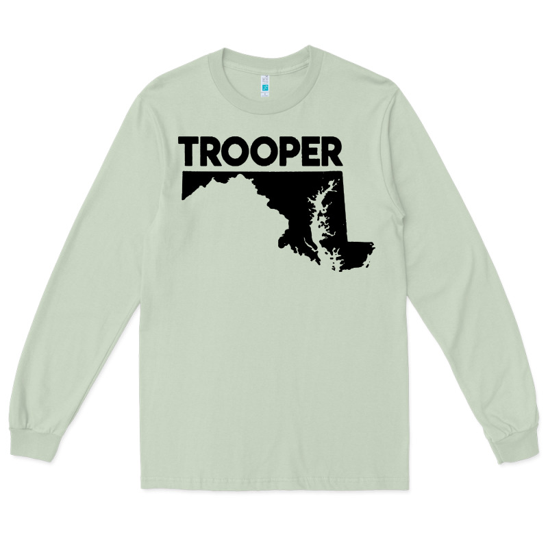 Maryland State Trooper Long Sleeve Tee by artisFamous | Teevron