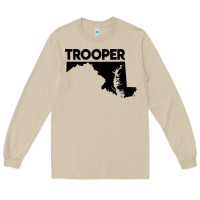 Mushroom maryland state trooper Long Sleeve Tee - artisFamous