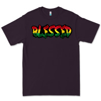 Plum Juneteenth blessed Premium Tee - FaDigitalArtStudio
