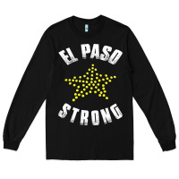 Black el paso strong Long Sleeve Tee - artisFamous