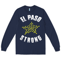 Navy el paso strong Long Sleeve Tee - artisFamous