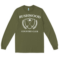 Army Green bushwood country club Long Sleeve Tee - artisFamous