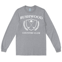 Heather Grey bushwood country club Long Sleeve Tee - artisFamous