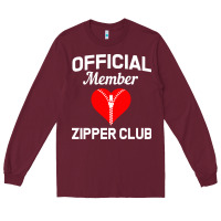 Open Heart Surgery Zipper Club Bypass Get Well Recovery Gift Long Sleeve Tee | Teevron