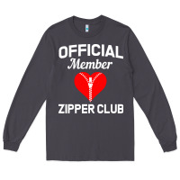 Smoke open heart surgery zipper club bypass get well recovery gift Long Sleeve Tee - artisFamous