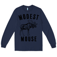 Navy modest mouse Long Sleeve Tee - artisFamous