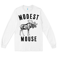 White modest mouse Long Sleeve Tee - artisFamous