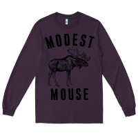 Plum modest mouse Long Sleeve Tee - artisFamous