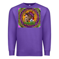 Purple momster halloween momlife Premium Sweatshirt - Jasminsmagicworld