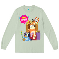 Matcha bluey mom dad funny queen for family lover t shirt Long Sleeve Tee - artisFamous