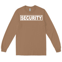 Toasted Coconut security Long Sleeve Tee - artisFamous