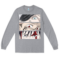 Heather Grey special price for printed anime tops Long Sleeve Tee - artisFamous