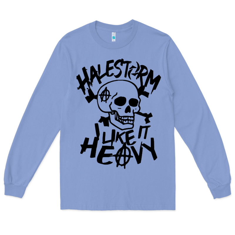 Skull I Like It Heovy Halestorm Long Sleeve Tee by artisFamous | Teevron