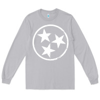 Moon Dust tennessee flag vintage grunge distressed graphic Long Sleeve Tee - artisFamous