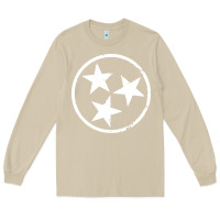 Mushroom tennessee flag vintage grunge distressed graphic Long Sleeve Tee - artisFamous