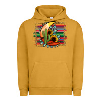 Pigment Peanut Butter Desert Moon With Serape Background Urban Hoodie - Jasminsmagicworld