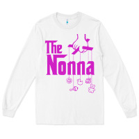 The Nonna! Italy Grandmother Baby Hang Toys Long Sleeve Tee | Teevron