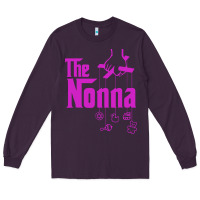 Plum the nonna! italy grandmother baby hang toys Long Sleeve Tee - artisFamous