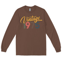 Chestnut retro vintage 1975 women's Long Sleeve Tee - artisFamous