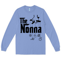 Colony Blue The Nonna! Italy Grandmother Baby Hang Toys Long Sleeve Tee - artisFamous