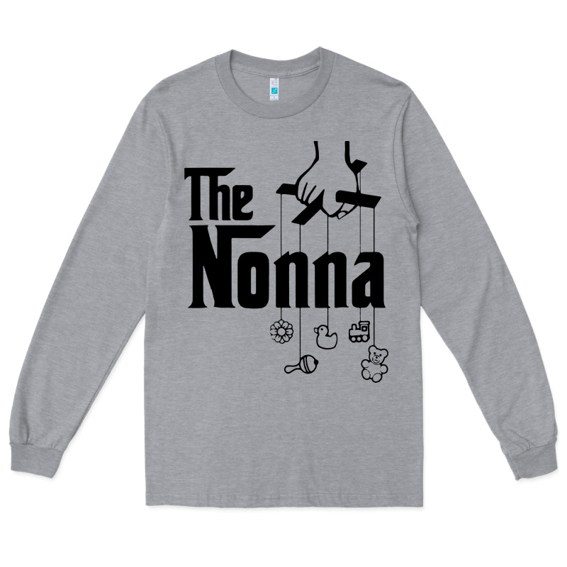 The Nonna! Italy Grandmother Baby Hang Toys Long Sleeve Tee by artisFamous | Teevron