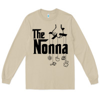 Mushroom The Nonna! Italy Grandmother Baby Hang Toys Long Sleeve Tee - artisFamous