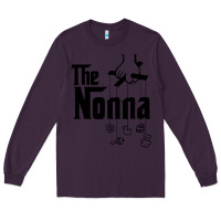 Plum The Nonna! Italy Grandmother Baby Hang Toys Long Sleeve Tee - artisFamous